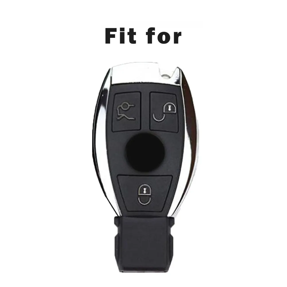 

3-button Car Key Cover Bag Accessories Leather Parts Smart High Quality New