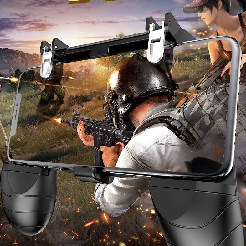 PUBG мобильный металлический L1 R1 огневой курок для iPhone xiaomi huawei Android телефон игровой шутер контроллер игровой геймпад джойстик