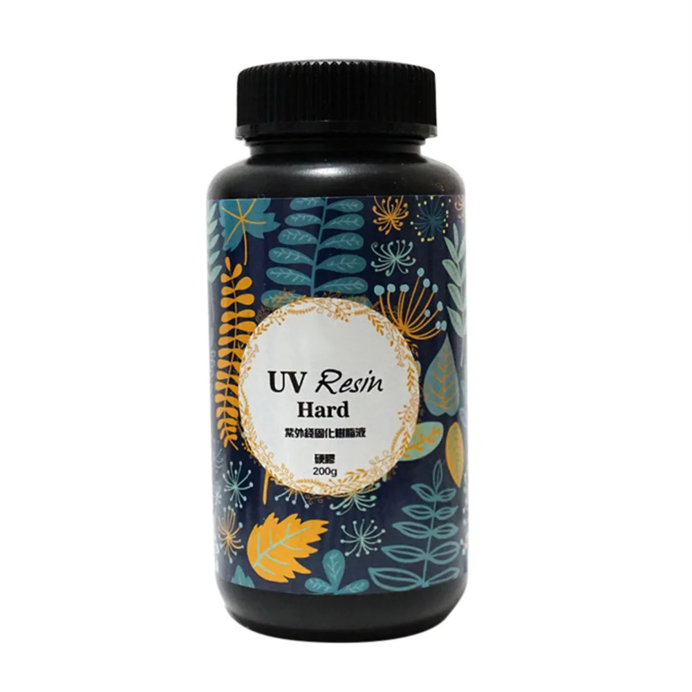 УФ-полимер клей прозрачный гель твердый тип затвердевающая УФ-полимерная смола