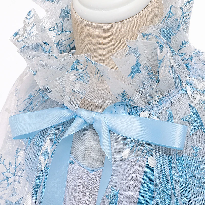 Infant Girls Dress With Shawl For Toddler Girl Kids Cosplay Princess Costume Children Birthday Party Clothing Vestidos |