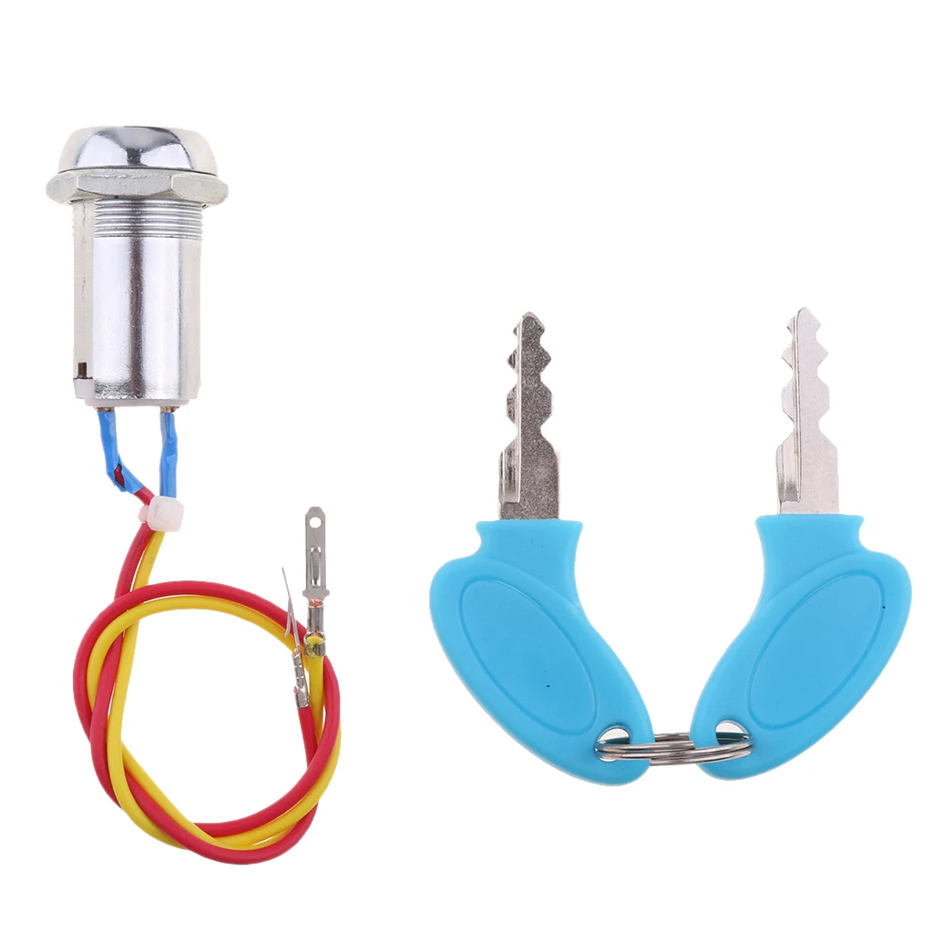 KEY IGNITION SWITCH ATV QUAD POCKET DIRT Pit BIKE SCOOTER 2 WIRE | Motorcycle Ignition