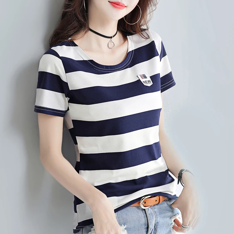

Fashion Logo Printing T Shirts Women's Short beige Sleeve Fashion 100% cotton Female T-Shirts