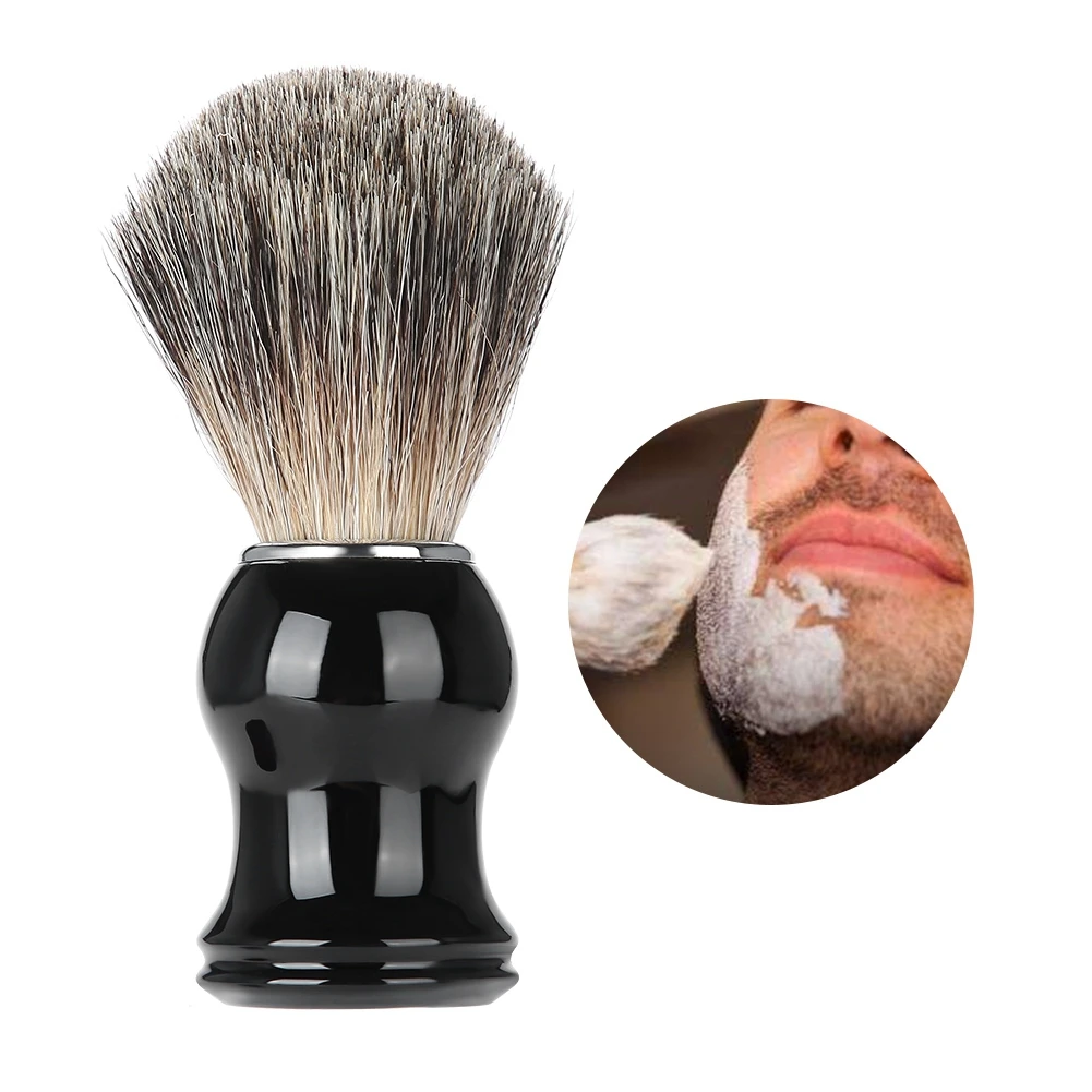 

Men Beard Moustache Shaving Brushes Resin Handle Beard Shaving Tool