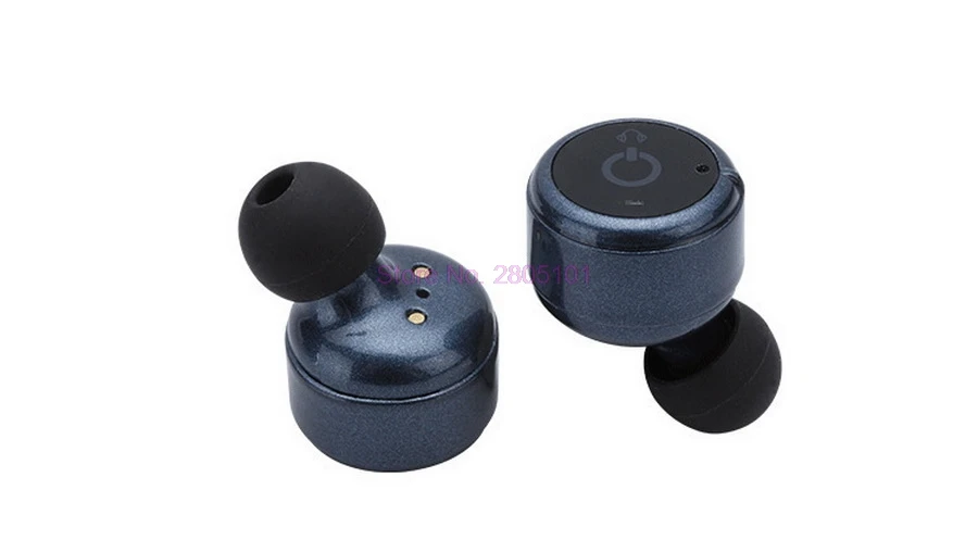 20pcs X1T/X2T mini wireless earphone noise canceling headphone bluetooth headset with 1500mAh power bank box for iphone8/android |