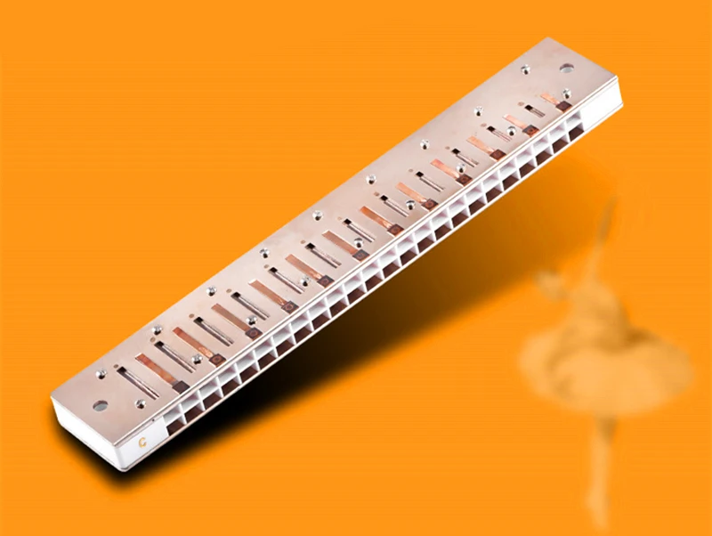 Easttop 24 Отверстия тремоло набор губных гармоник arpao рот Ogan Instrumento musicais professionais Armonica деревянные духовые инструменты арфы
