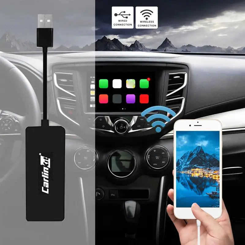 Carlinkit 2 0 Беспроводной активатор CarPlay для телефона iOS 10 автомобиля Android 4 Chevrolet Spark EV