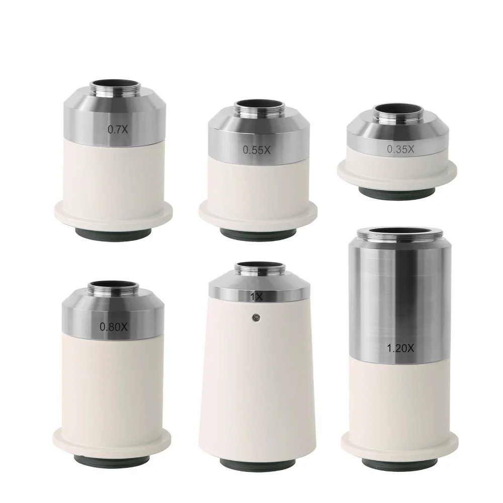 C-образное крепление для микроскопа FYSCOPE 0.3X 0.55X 0.7X 1X 1.2X 1.5X адаптер совместимый с