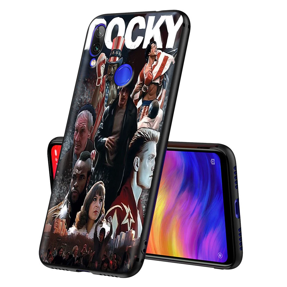 Чехол Rocky Balboa для Xiaomi Redmi Note 4 4x 4a 5 5a 6 8 8A MI 9 9s 10 8T K30 Pro Max Lite Plus|Бамперы| |