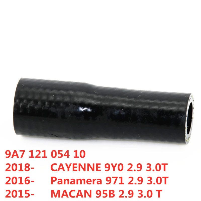 

Engine Coolant Hose Tube Assembly Tubing 2015- For PORSCHE CAYENNE 9Y0 Panamera 971 MACAN 95B 2.9 3.0T 9A7121054100