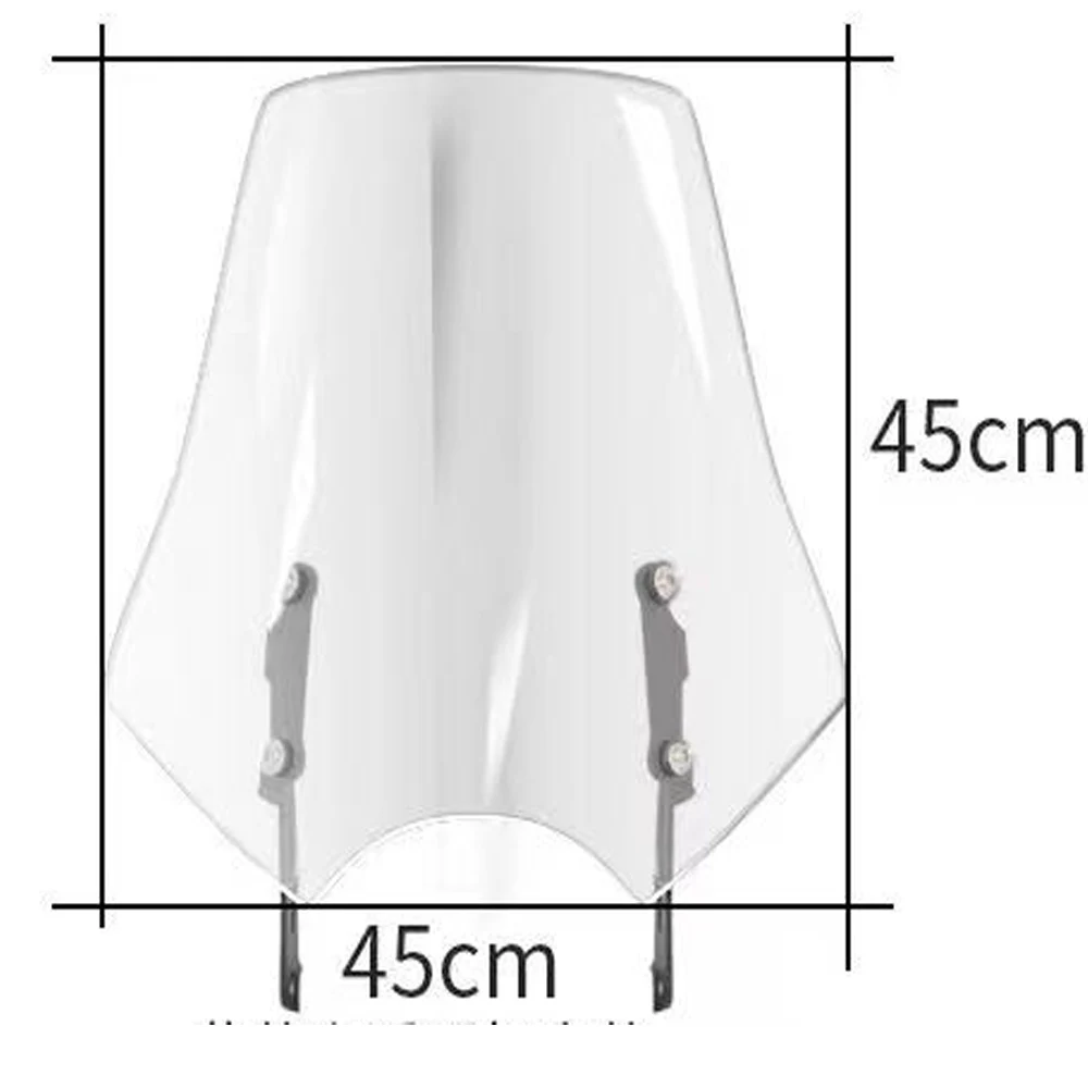 Ветровое стекло 45 см для Triumph Street Twin Bonneville Scrambler 1200 XE XC ветровое мотоцикла ветровой