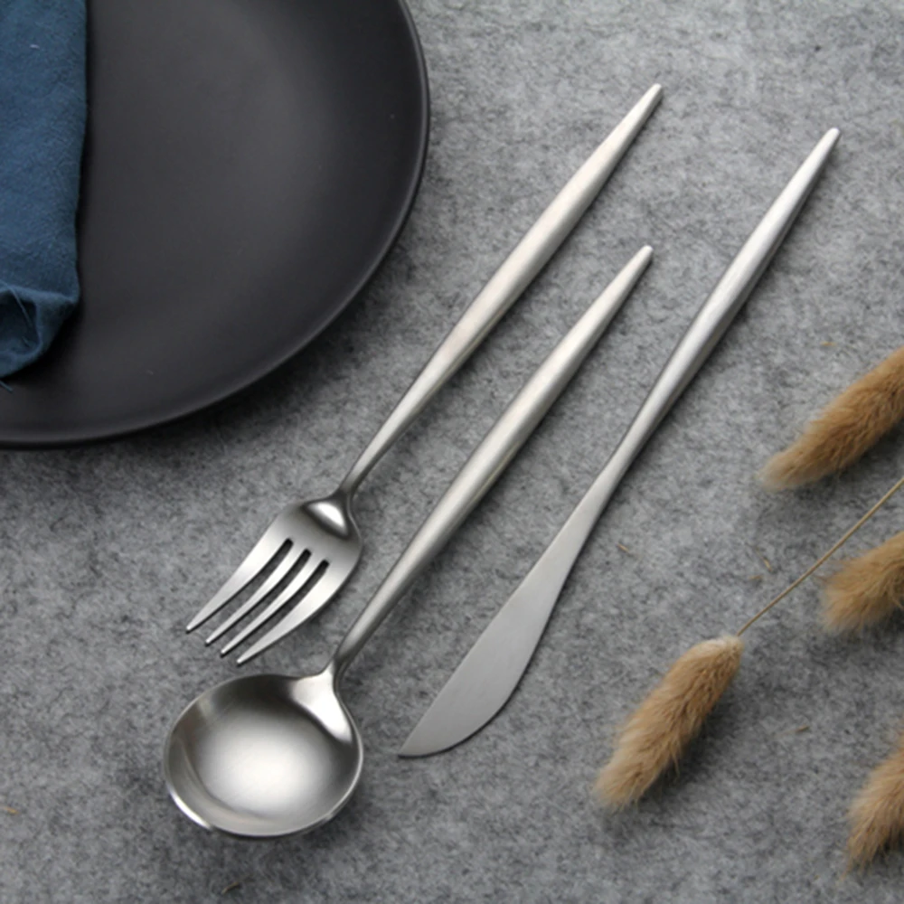 Горячая продажа столовые приборы из нержавеющей стали набор столовых приборов