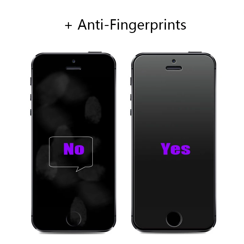 Матовое закаленное стекло без отпечатков пальцев для iPhone 6 6s 7 8 Plus X Xs XR 11 12 13 mini Pro Max