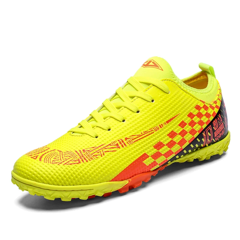 Мужские длинные шипы бутсы Cleat детская спортивная обувь для тренировок
