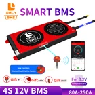 3,2 v LifePO4 BMS 4S 12V 80A 100A 120A 150A 200A 250A PCM Smart Bms LiNCM наладили литий-полимерный аккумулятор зарядное устройство 18650 Батарея пакет