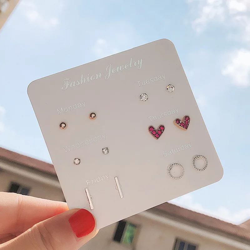 Женские маленькие милые серьги из серебра 925 пробы в простом стиле | Украшения и