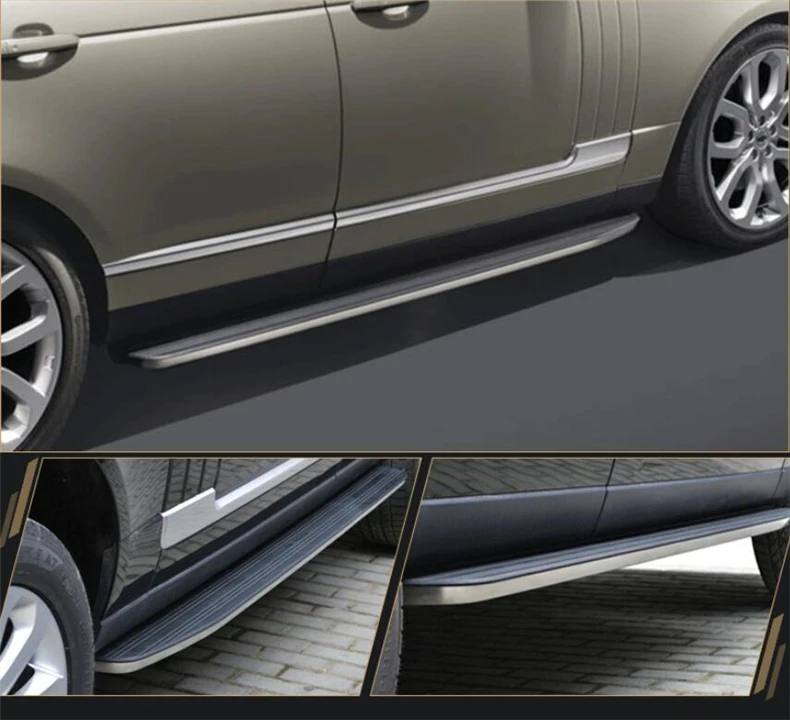 Подножки для Land Rover Range VOGUE HSE 2013 2021 боковые ступенчатые педали высококачественные