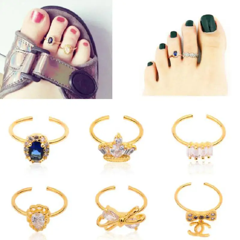 Новое украшение для ногтей в форме банта Стразы с бриллиантами кольца из