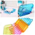 Цветной держатель для мыла, подставка для мыла в форме водопада, аксессуары для ванной комнаты, поднос для мыла