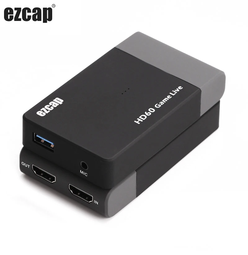 EZCAP 261M 1080P HDMI телефон игра HD видео Захват Box Grabber для XBOX PS4 TV STB медицинская запись Mic