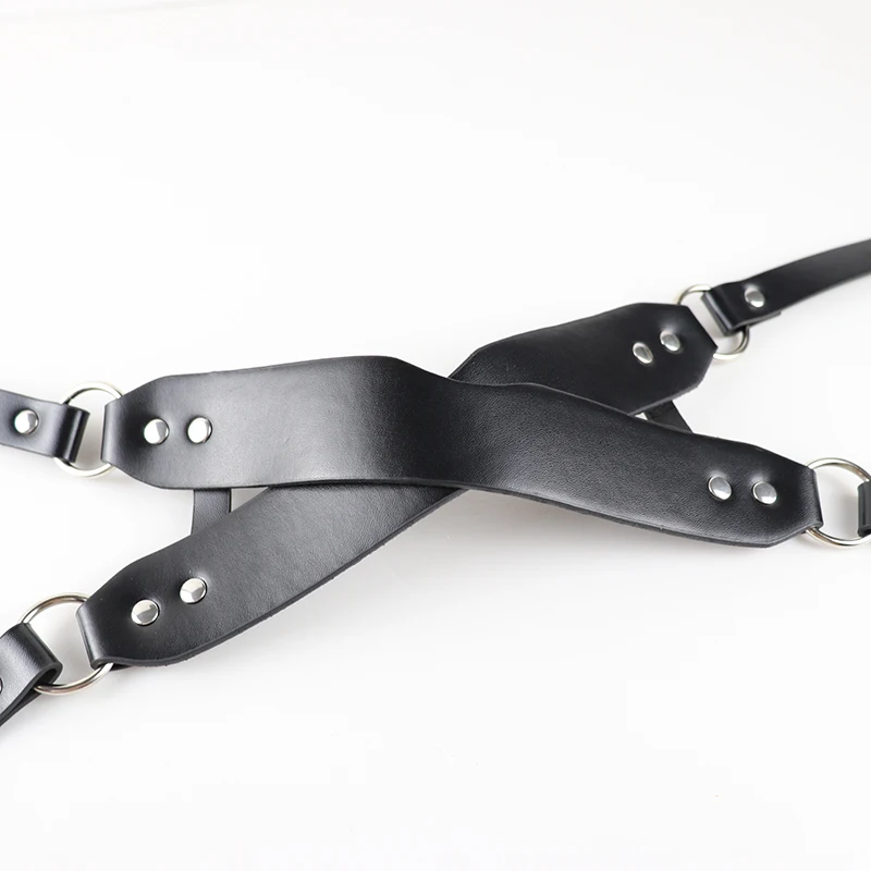 

UYEE Goth PU Leather Mask Punk Cosplay Blindfold Masquerade Cute Cat Ear Rabbit Bunny Halloween Carnival Party Cosplay Mask