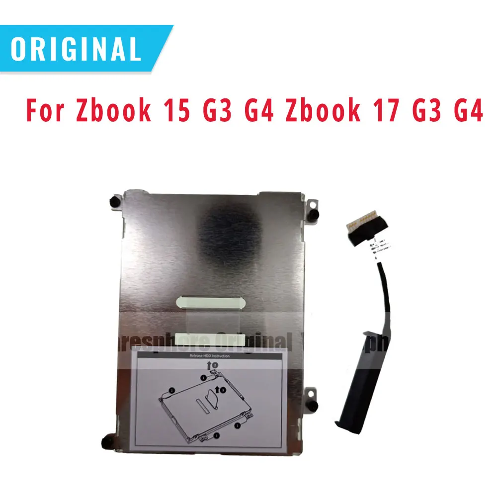 Новый оригинальный SATA SSD HDD кабель caddy кронштейн комплекты для HP zbook 15 G3 G4 ZBOOK 17