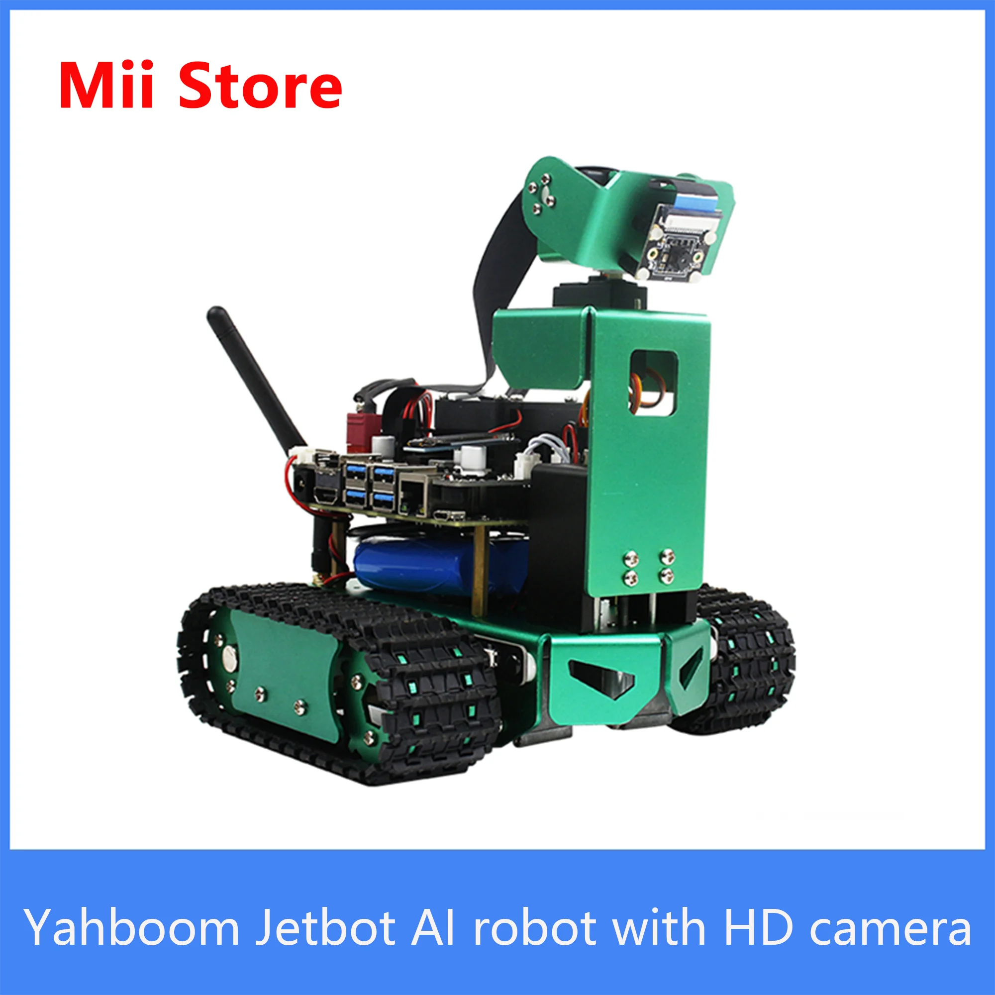 Умный робот-джетбот с уникальным механическим резьбовым дизайном для NIVIDA Jetson Nano 4