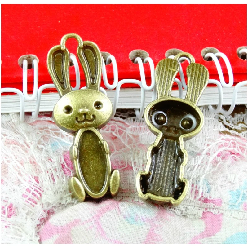 

Подвески в виде кролика размером 37*13,2 мм с бронзовым покрытием под старину, подвески для браслетов, ожерелий, аксессуары для изготовления юв...