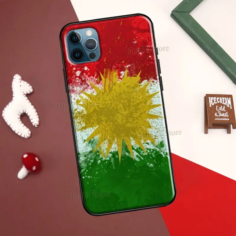 Флаг Курдистана для iPhone 11 Pro Max XS X XR SE 2020 6S 7 8 Plus чехол 12 mini | Мобильные телефоны и