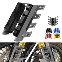 for kymco ak550 xciting 250 300 400 500 motorcycle cnc aluminum mudguard side protection block front fender anti fall slider