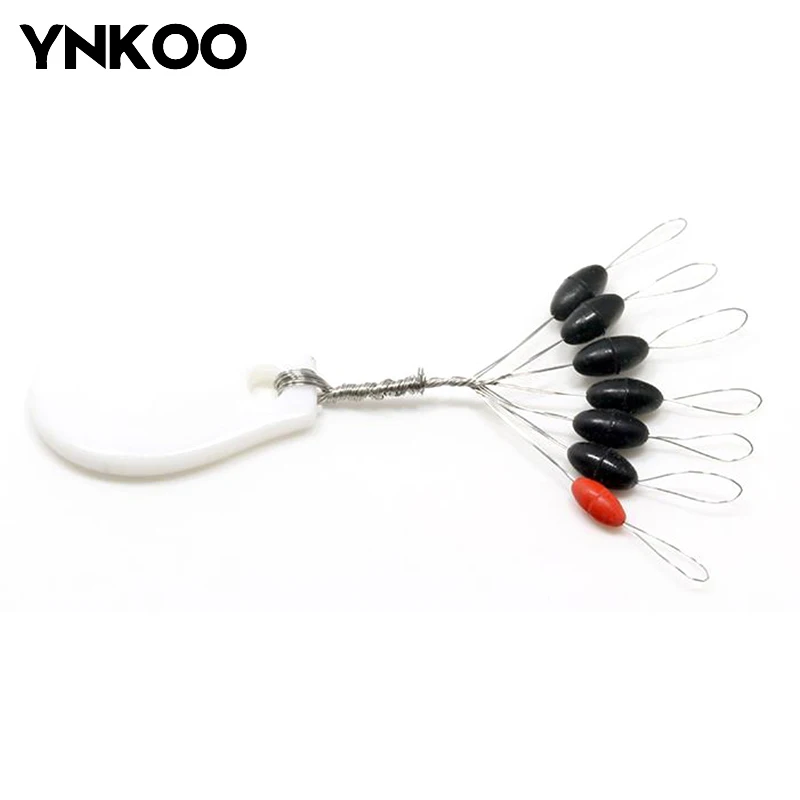 YNKOO поплавок для рыбной ловли прозрачный резиновый пробка Поплавковый стопор