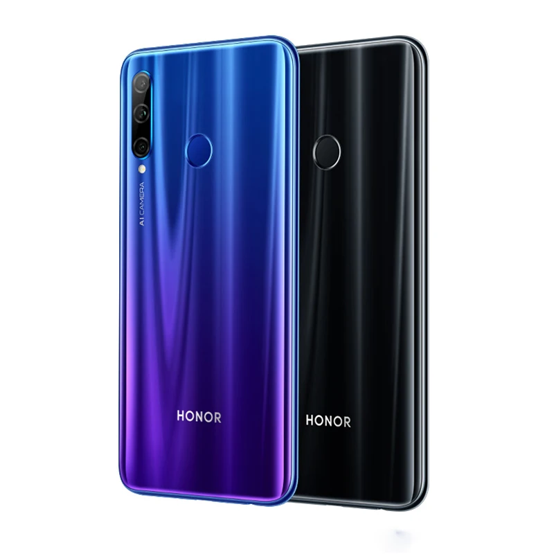 Оригинальная глобальная версия HONOR 20 Lite мобильный телефон 4 Гб 128 Kirin 710 6 3 дюймов Octa