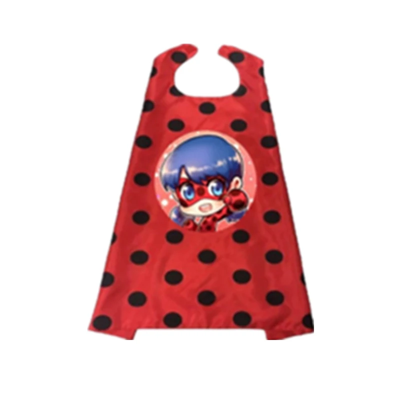 Marinette/маскарадное красное красивое платье для девочек с божьей коровкой летняя одежда Вечерние платья с божьей коровкой детские кружевные платья в горошек для маленьких девочек