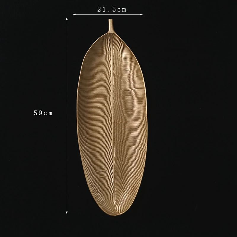 Декоративный поднос в скандинавском стиле сервировочный лоток форме золотых