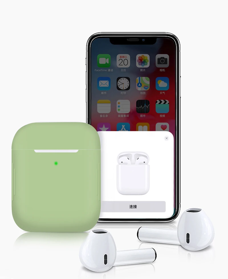 

1PCS TPU Silicone Wireless Earphone Case For Protective Cover Skin Accessories for Charging Box