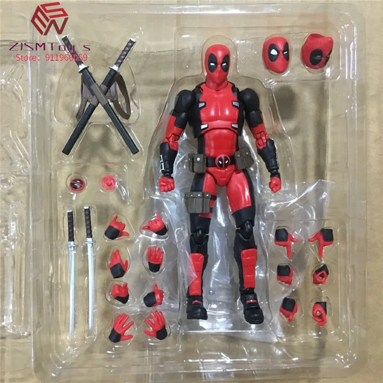 

Men's Deadpool MAF 082 Movable Model Doll Boxed Figure