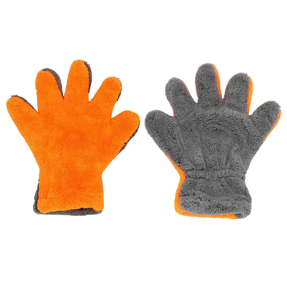 

Washing Glove Five Fingers Durable Washing Auto Cleaning Glove Soft Cleaning Supplies Car Washing Glove Waxing Cleaning