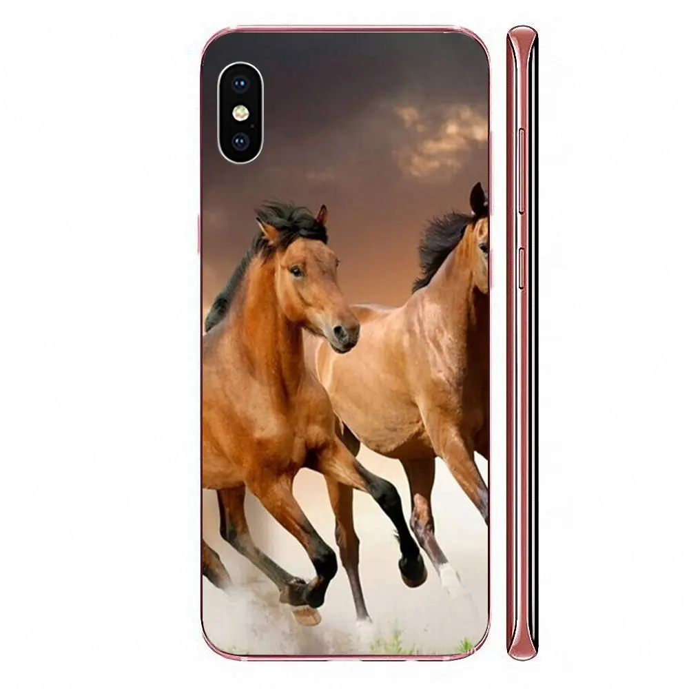 Красивый закат бегущая лошадь для Samsung Galaxy Note 8 9 10 Pro S4 S5 S6 S7 S8 S9 S10 S11 S11E S20 Edge Plus Ultra |