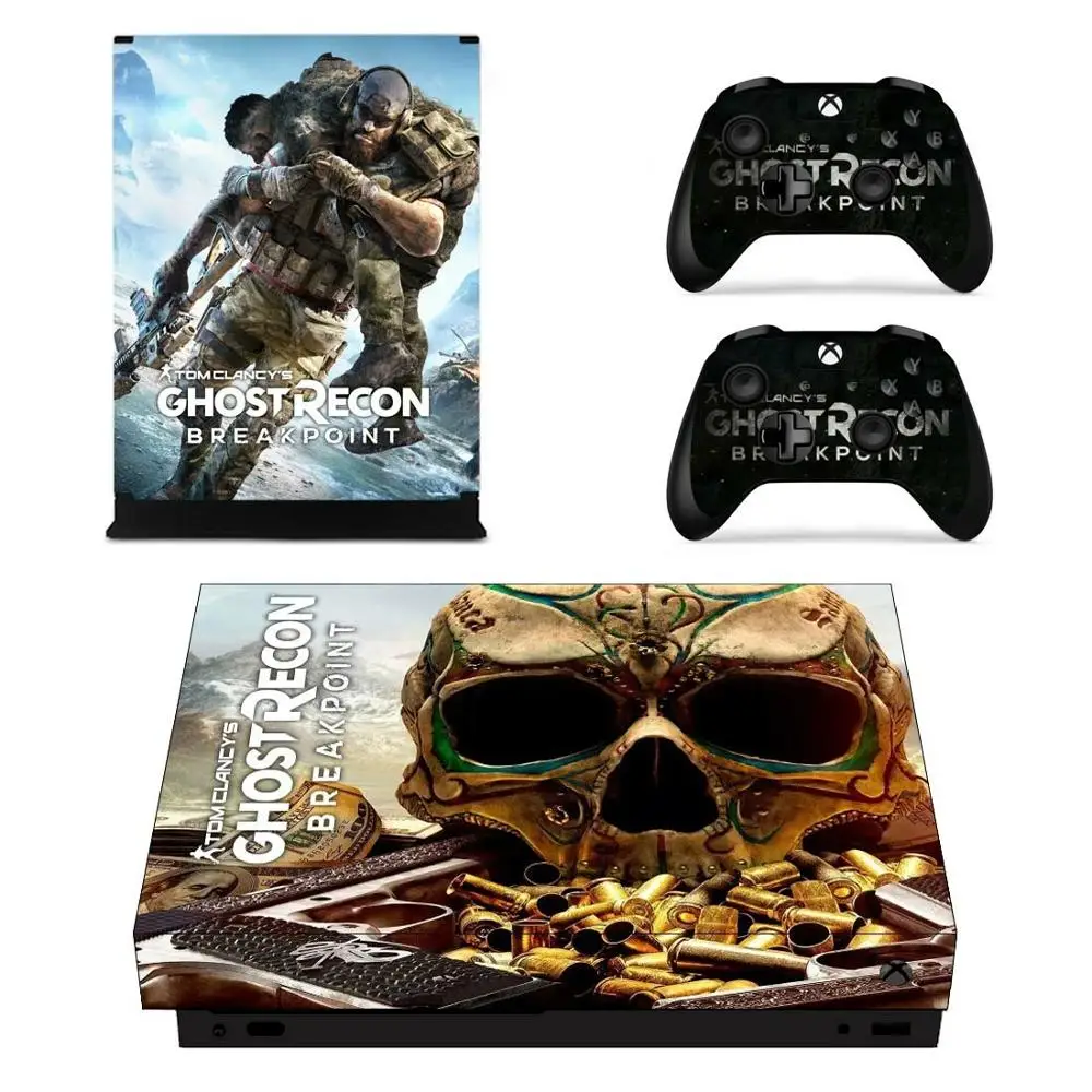 

Tom Clancy's Ghost Recon: Breakpoint Full Cover Skin Console & Controller Decal Stickers for Xbox One X Skin Stickers Vinyl