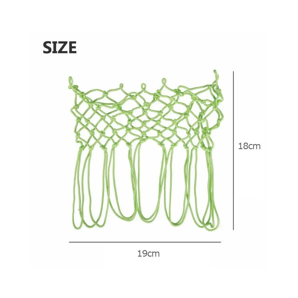 

For Kids Green Fluorescent Basketball Net Luminous Basketball Basketball Sports Net Standard Night Fluorescent Net Color Y1B3