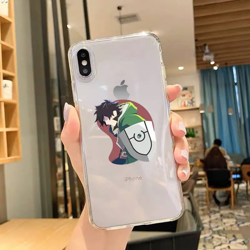 Чехол для телефона с изображением героев аниме The rising of the shield iPhone 11 12 Mini 13 Pro XS Max X 8 7