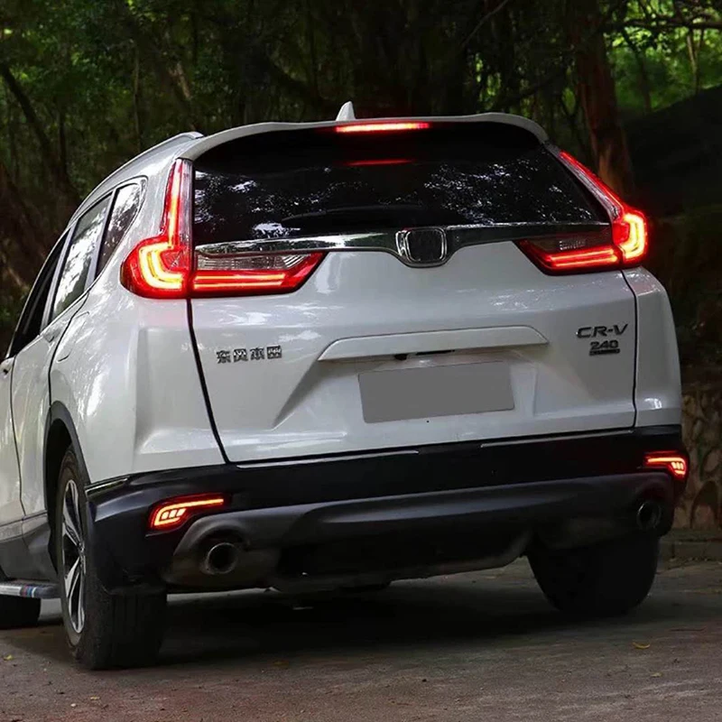 Автомобильный мигающий 1 пара красных линз светодиодный задний бампер