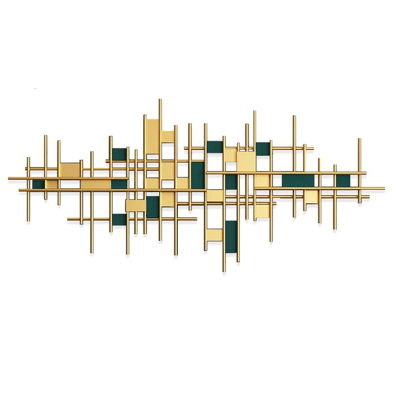 

Metope Ornament Northern Europe Light Extravagant Technology Metal Iron Art Wall Hanging A Living Room Sofa Background Wall