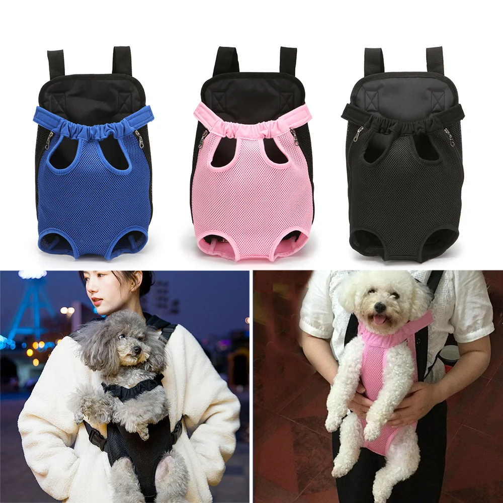 

Small Pet Carrier Dog Backpack Kangaroo Breathable Puppy Dog Carrier Bag Pet Carrying Travel Handbag for cat dog puppy