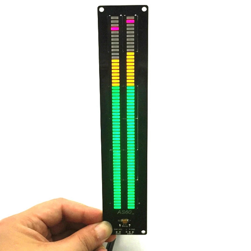 

AS60 Dual Channel LED Digital Music Spectrum o Sound Level Display DIY Kit
