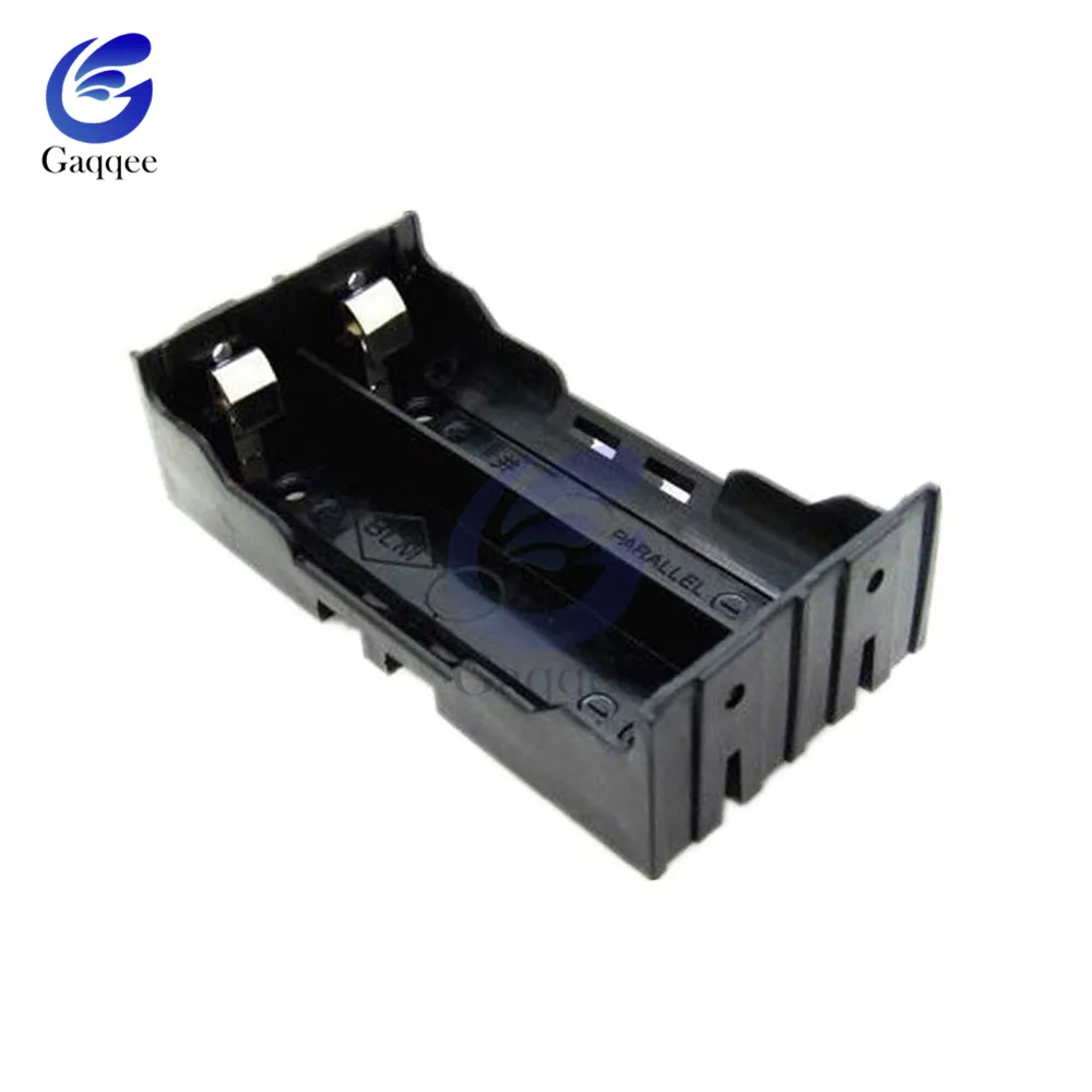 2 слота 3 7 в 18650 Коробка для хранения литиевых батарей пластиковый чехол с