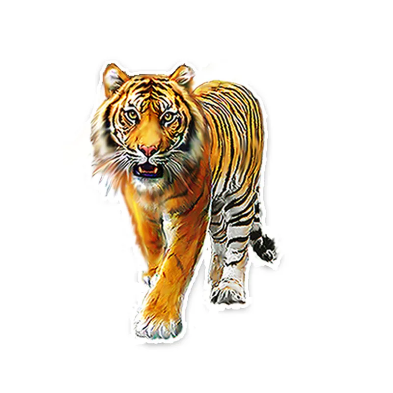 

Cartoon Tiger Car Sticker Vinyl Auto Accessories Car Window Car Styling Decal PVC 15cm*10cm Cover Scratches Waterproof