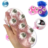 roller ball body massage glove anti cellulite muscle pain relief relax massager for neck back shoulder buttocks face lift tools