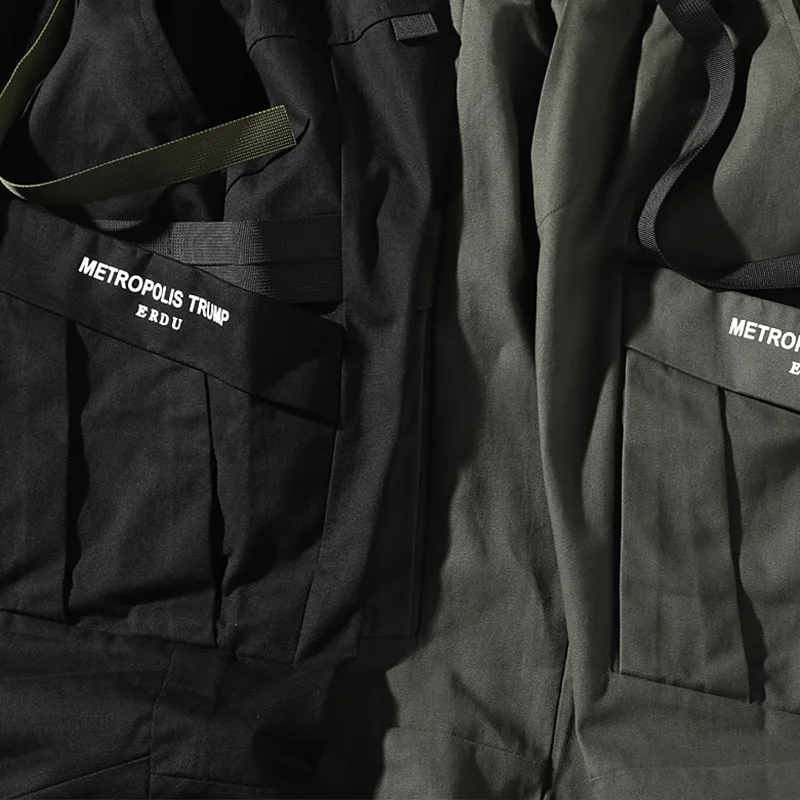 Брюки карго мужские с эластичным поясом Модные Цветные джоггеры уличная одежда