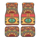 4 шт., автомобильные коврики в полоску для автомобилей Toyota Avensis T25 Nissan Qashqai J11