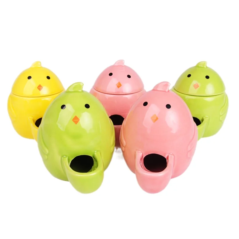 Небольшой Животные миски для Ёж хомяк кормушки высокое качество керамика